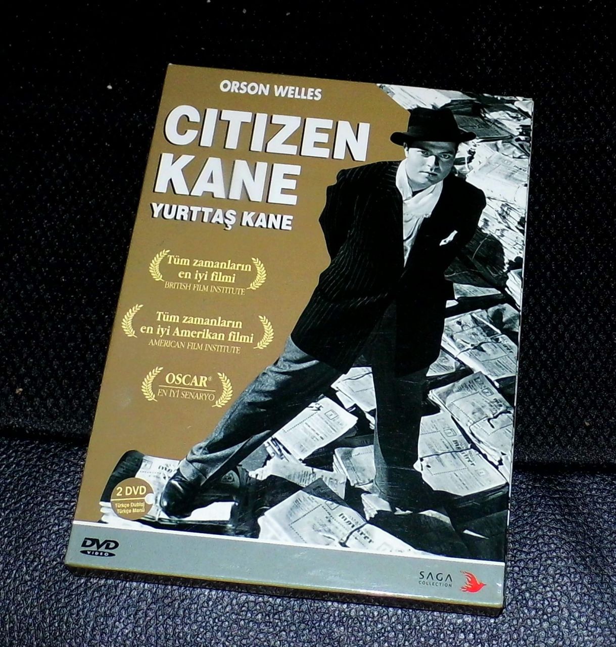 CITIZEN KANE - YURTTAŞ KANE DVD 2 DİSK KUTULU