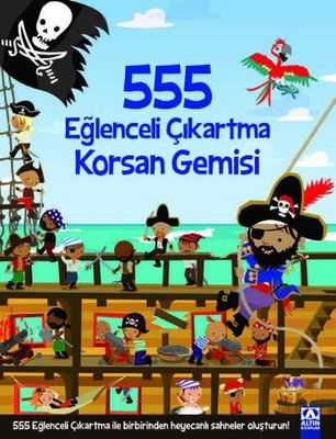 555 Eğlenceli Çıkartma Korsan Gemisi