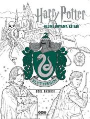 Harry Potter Filmlerinden Resmi Boyama Kitabı Slytherin Özel Baskısı