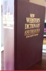 New Webster's Dictionary And Thesaurus