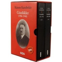 Kazım Karabekir Günlükler (1906-1948)  2 Cilt  / ÖZEL KUTUSUNDA
