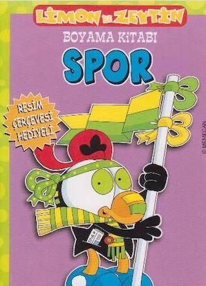 Limon İle Zeytin - Spor - Boyama Kitabı