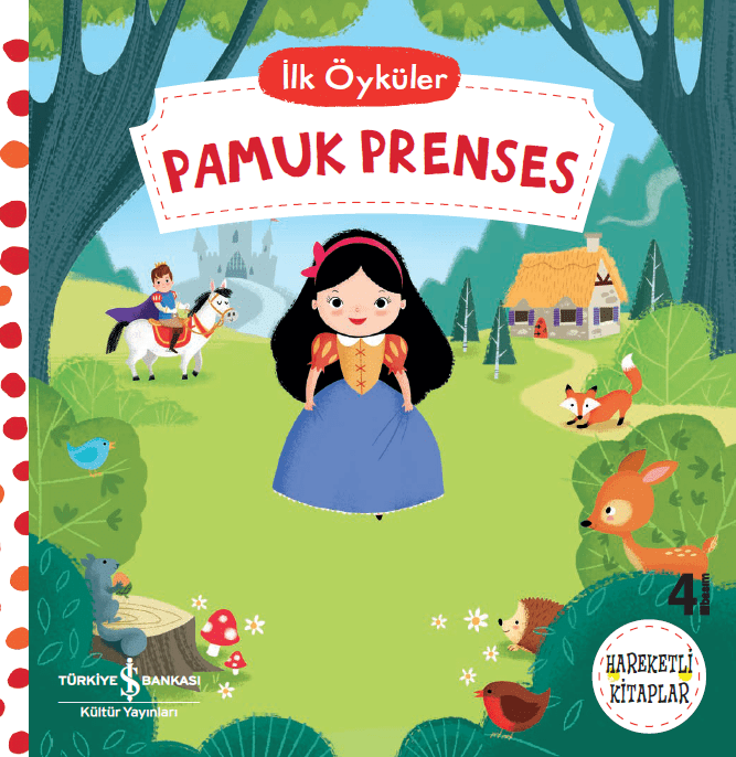 İlk Öyküler - Pamuk Prenses/İş Bankası Hareketli Kitaplar Serisi