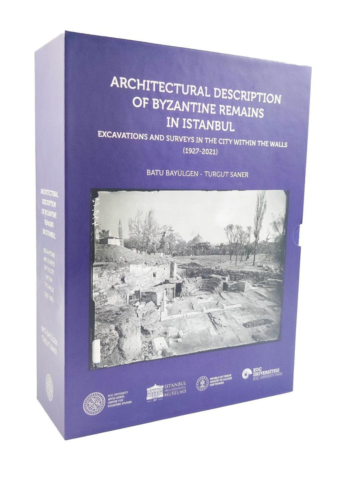 Architectural description of Byzantine remains in İstanbul. Excavations and surveys in the city within the walls (1927 - 2021). 2 volumes