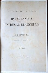 Bodrum Kitabı A history of discoveries at Halicarnassus Cnidus,Branchidæ Vol.I