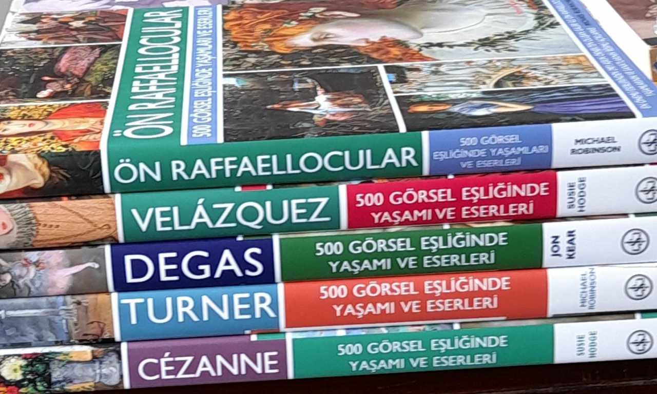 500 Görsel Eşliğinde Yaşamları ve Eserleri 5 Kitap Set (Ciltli)