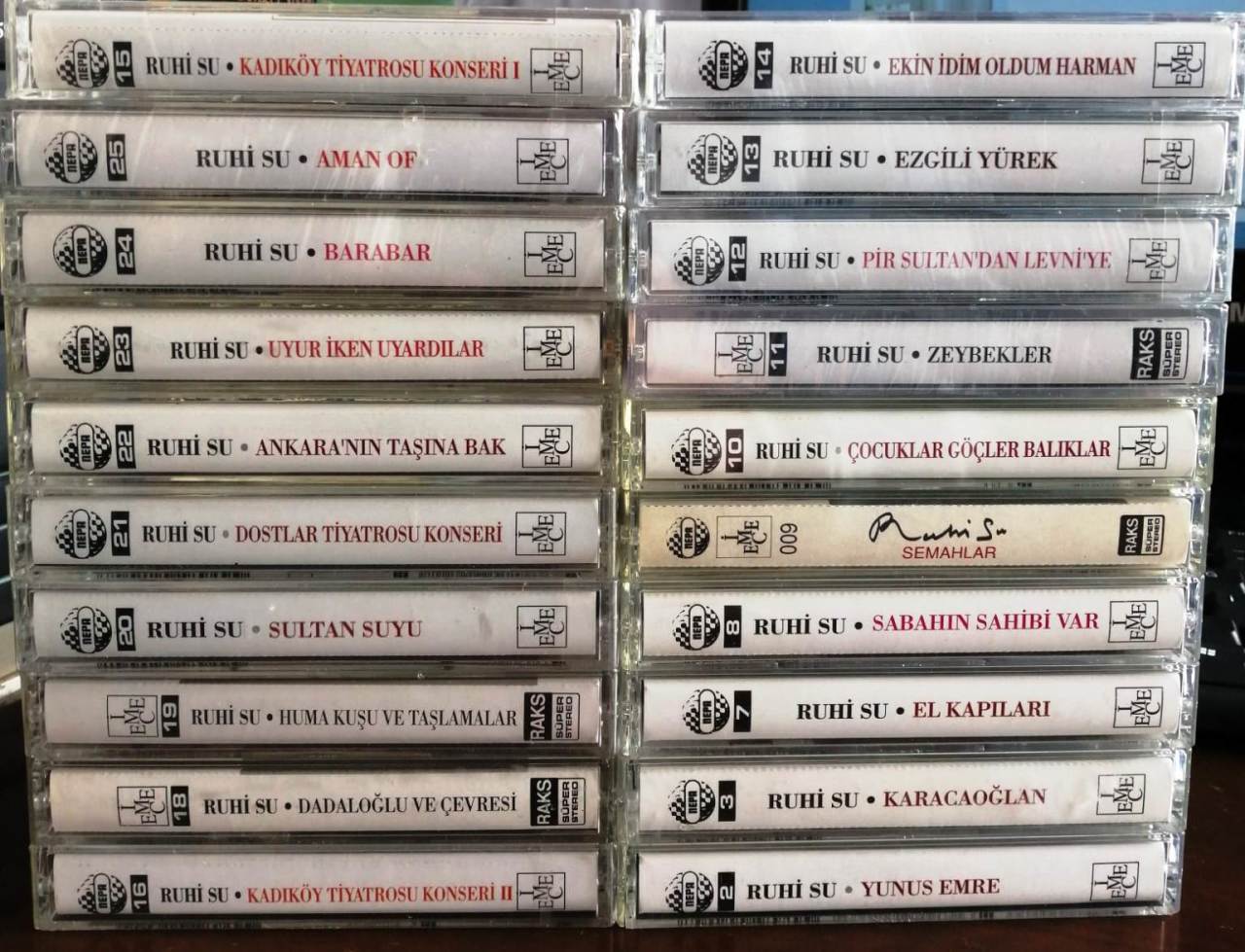 Ruhi Su 20 Kaset Set