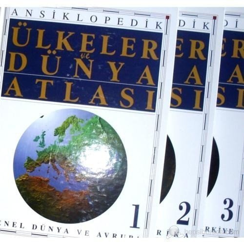 Ansiklopedik Ülkeler ve Dünya Atlası - 3 Cilt Takım