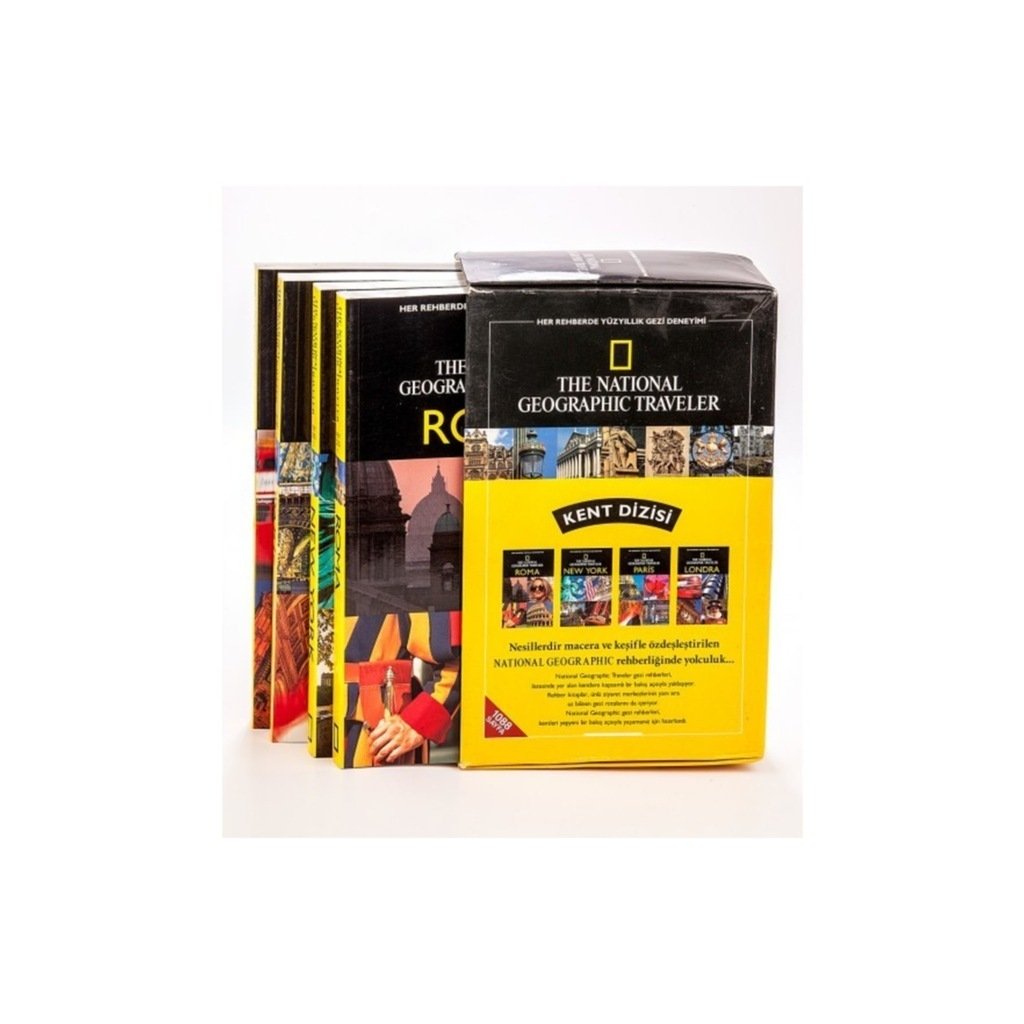 The National Geographic Traveller Kent Dizisi (4 Kitap)
