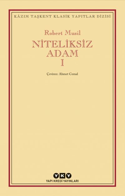 Niteliksiz Adam 1 Ciltli Numaralı Baskı