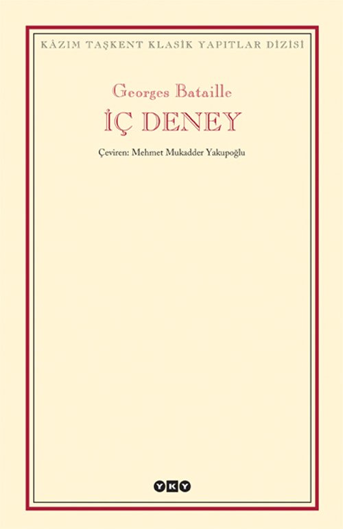 İç Deney Yapı Kredi Yayınları