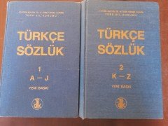 Türkçe Sözlük 2 Cilt - Ciltli